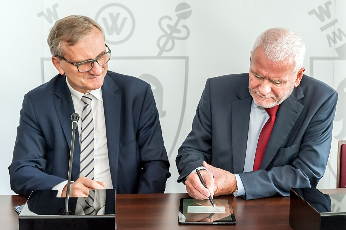 Zbigniew Król i prof. Marek Ziętek
