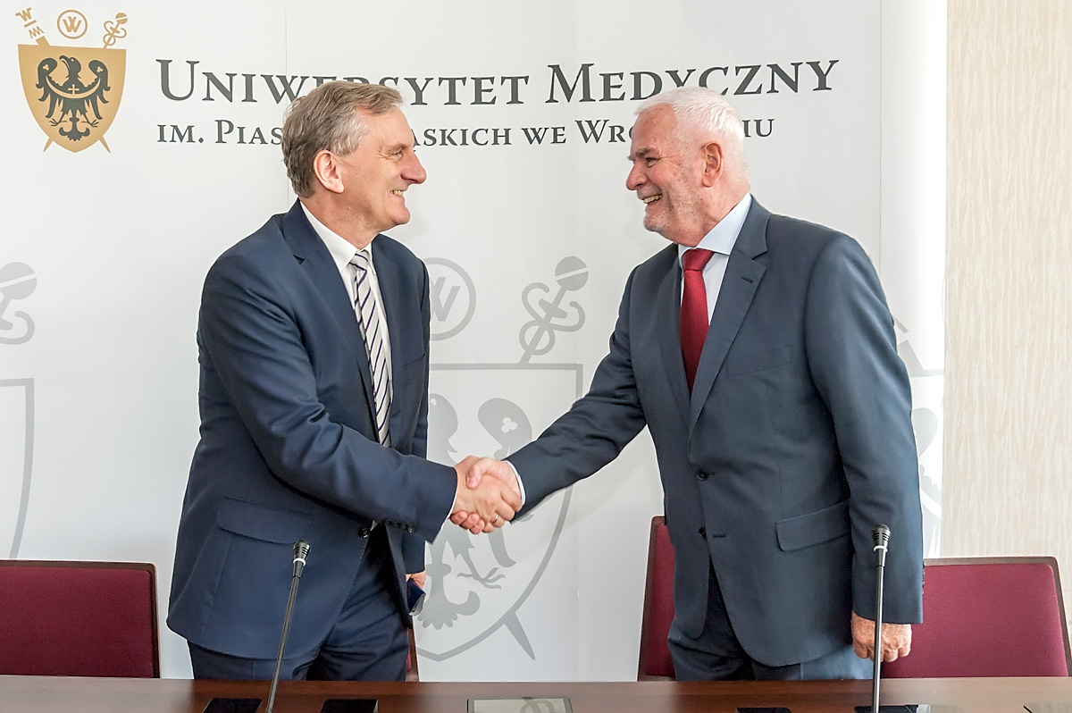 Minister Zbigniew Król i Prof. Marek Ziętek