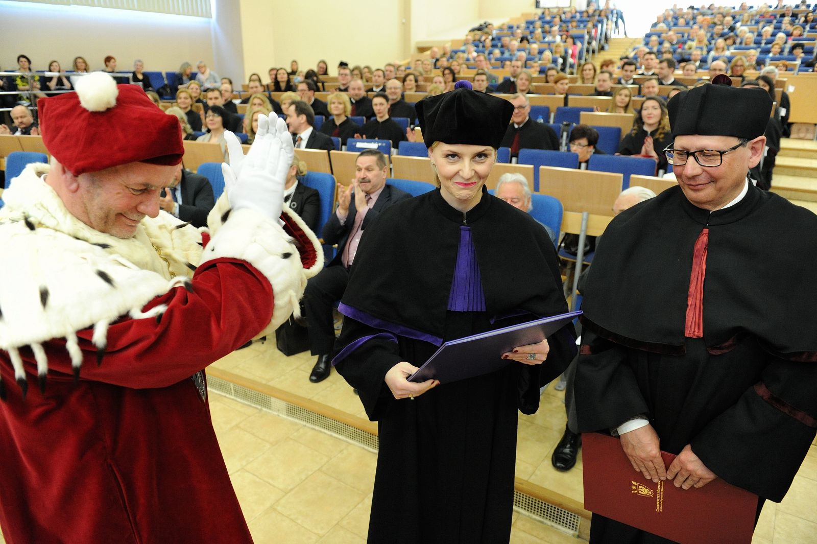 Odebranie dyplomu