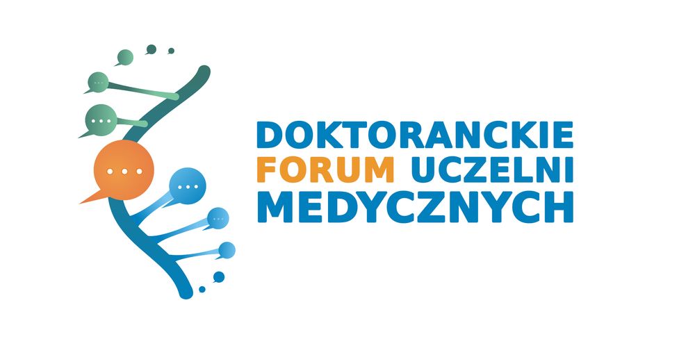 Logo Doktoranckiego Forum Uczelni Medycznych