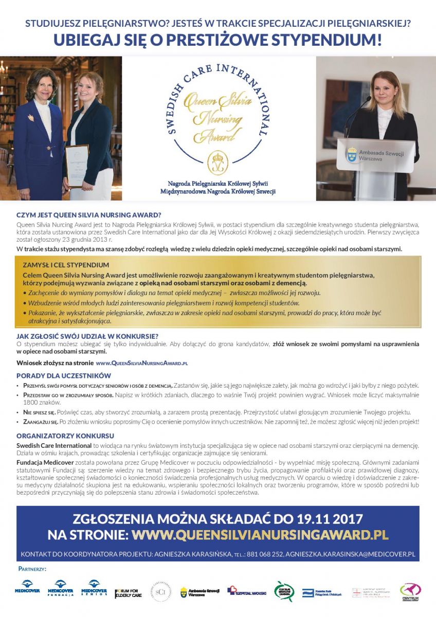 konkurs królowej sylwii plakat