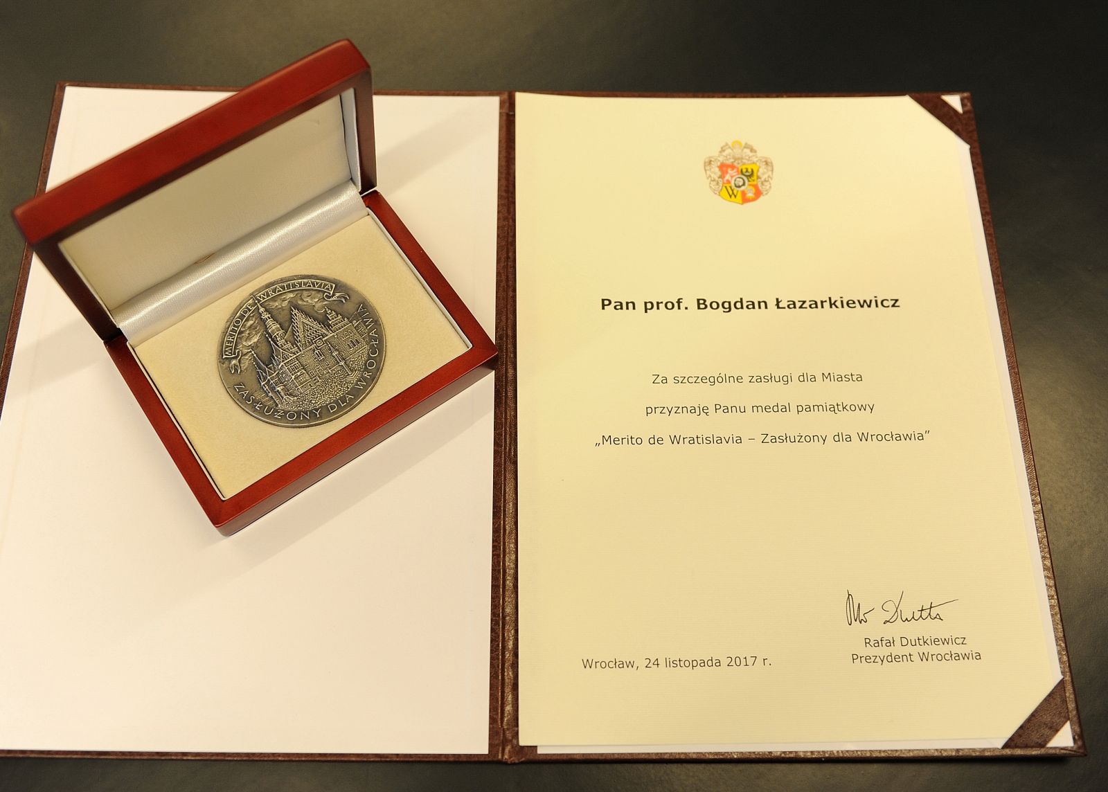 Medal Zasłużony dla Wrocławia