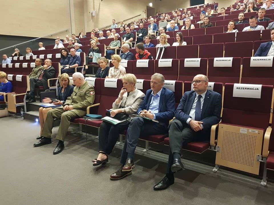 Prof. Piotr Dzięgiel na konferencji