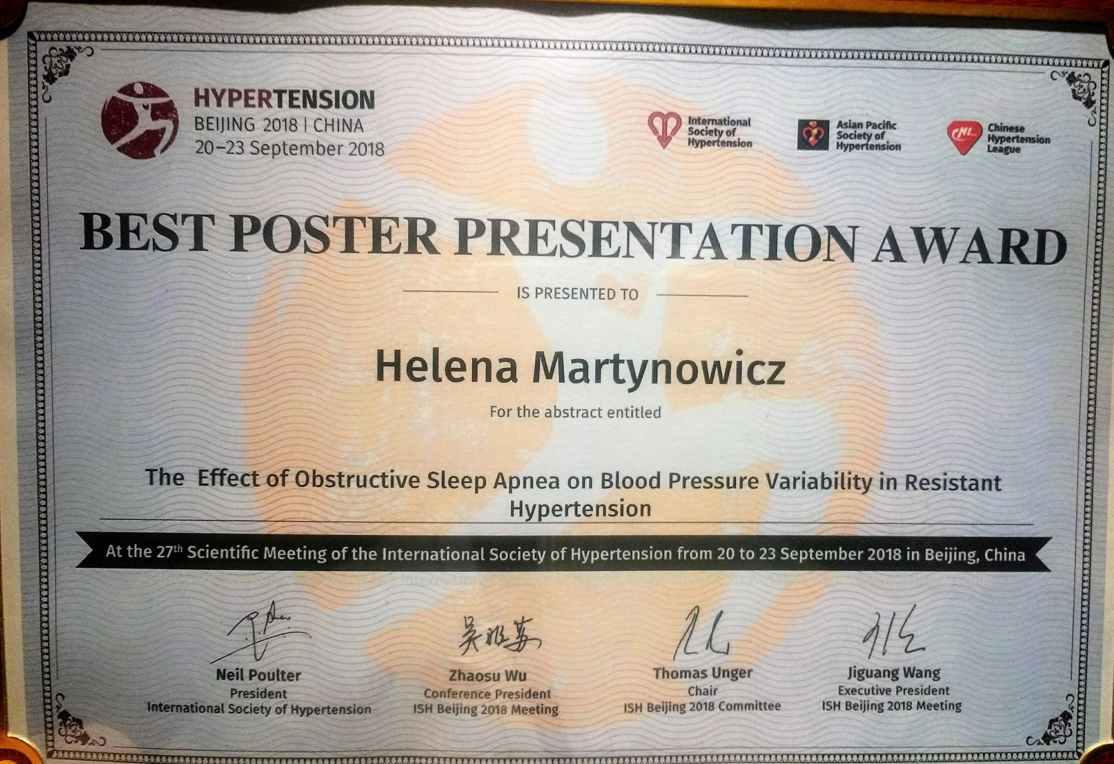 Międzynarodowa Konferencja Nadciśnienia Tętniczego 2