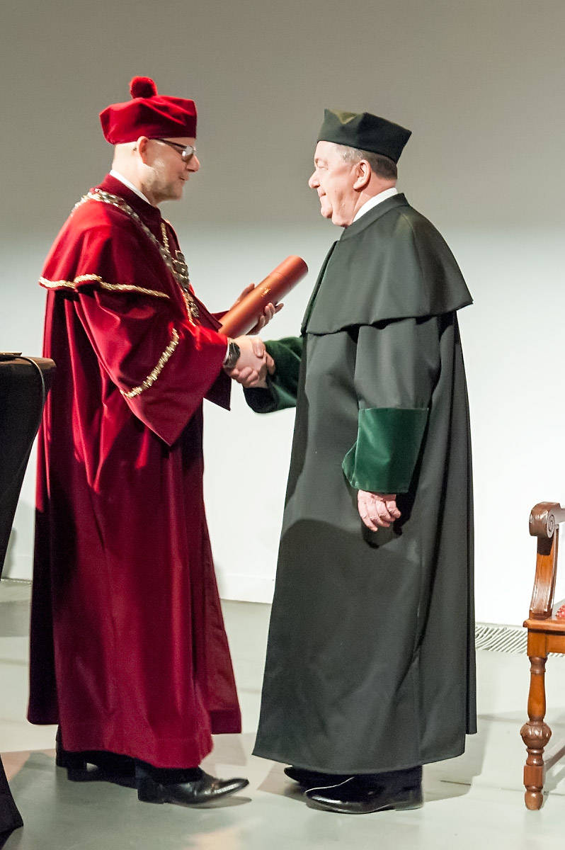 Prof. Tadeusz Trziszka, prof. Piotr Dzięgiel
