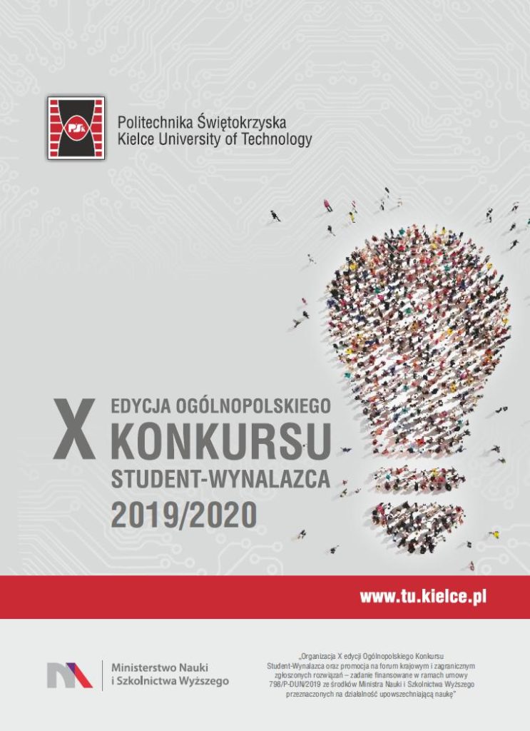 Plakat - konkurs student-wynalazca 2019