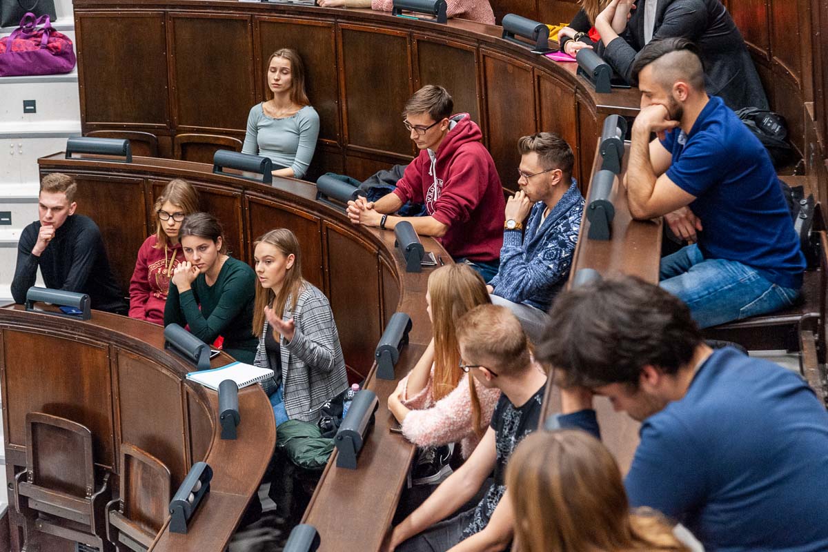 Spotkanie ze studentami umedwroc
