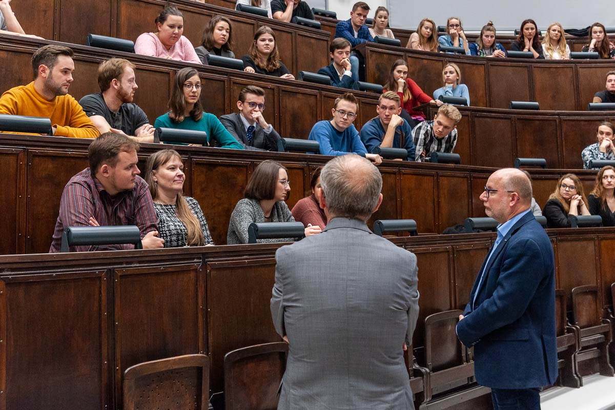 Spotkanie ze studentami umedwroc