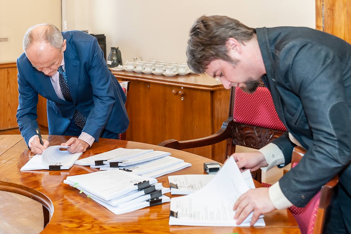 Podpisanie umowy Polska Platforma Medyczna