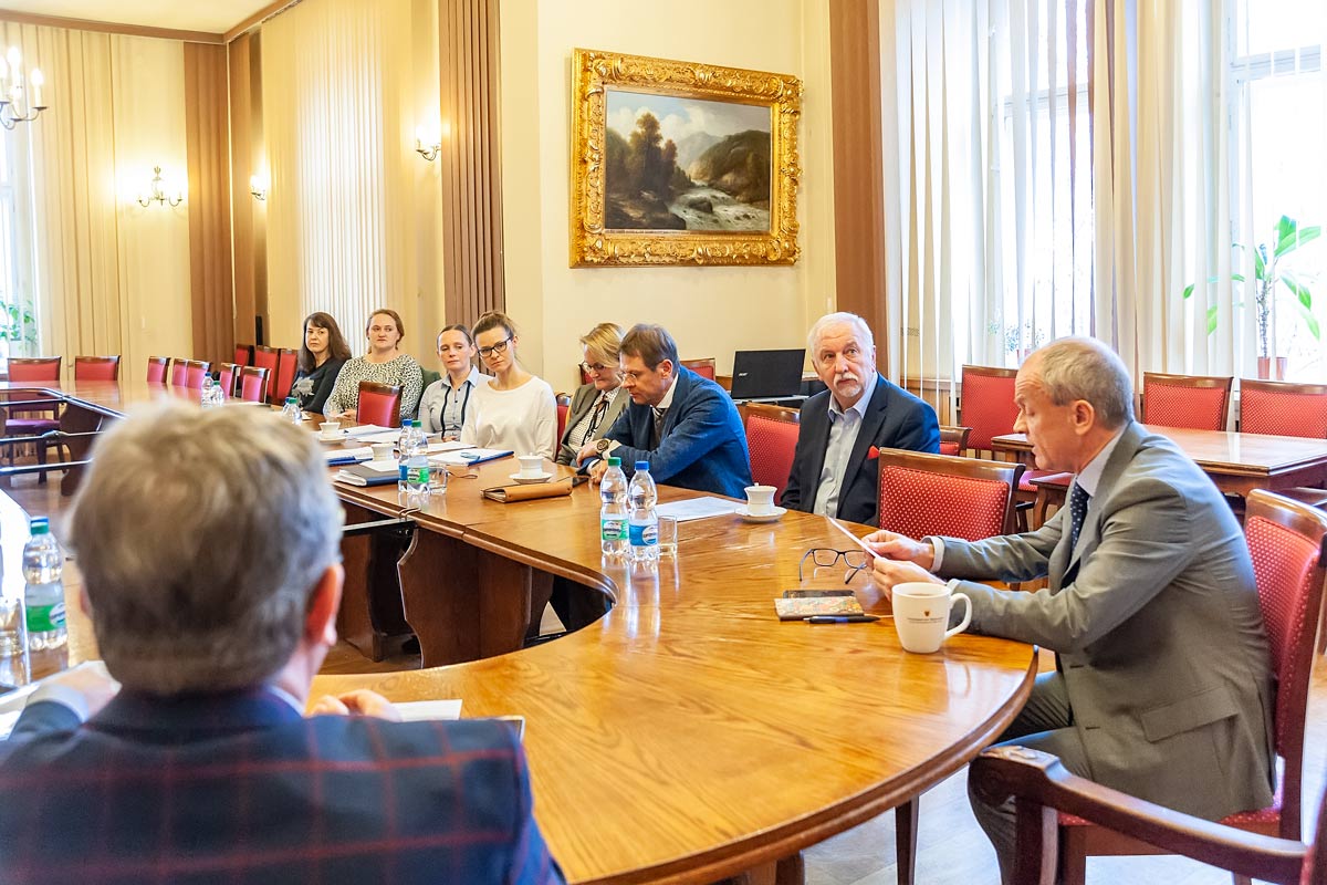 Uczestnicy spotkania dot. ewaluacji umedwroc