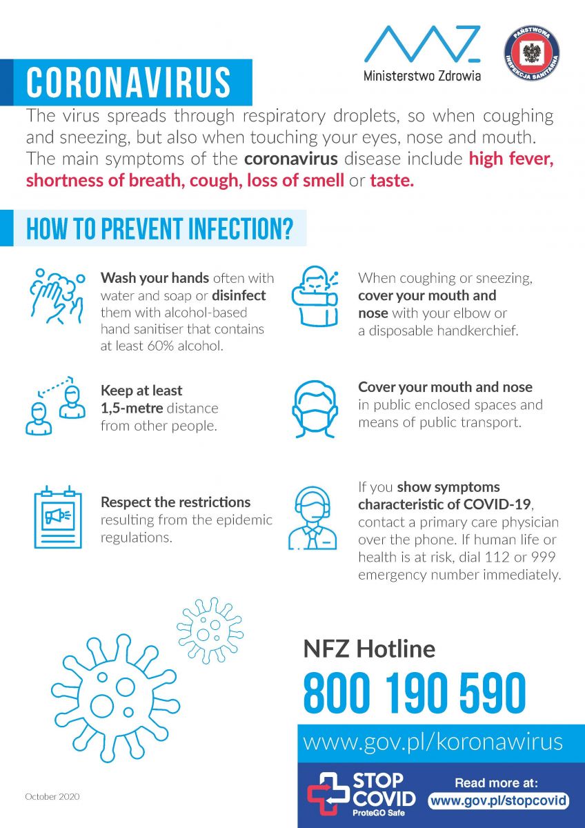 Coronavirus general recommendations
