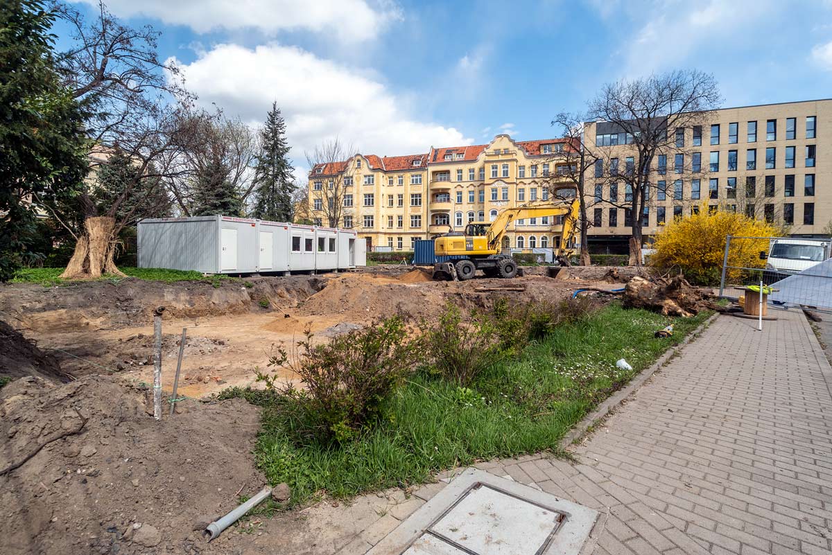 UMW nowy modułowy dziekanat - budowa