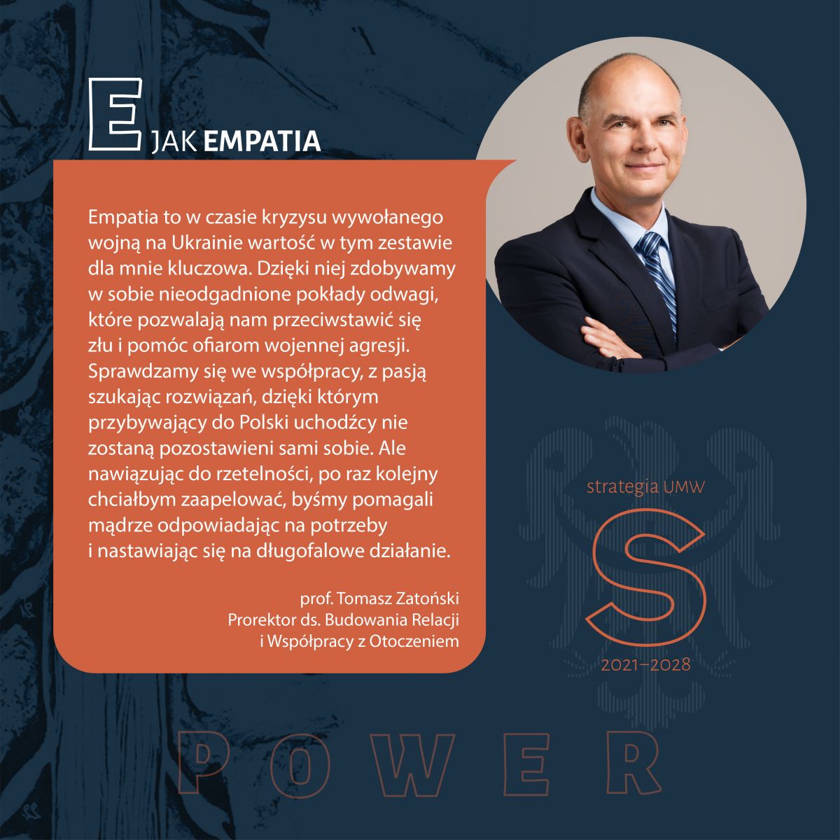 POWER - prof. Tomasz Zatoński