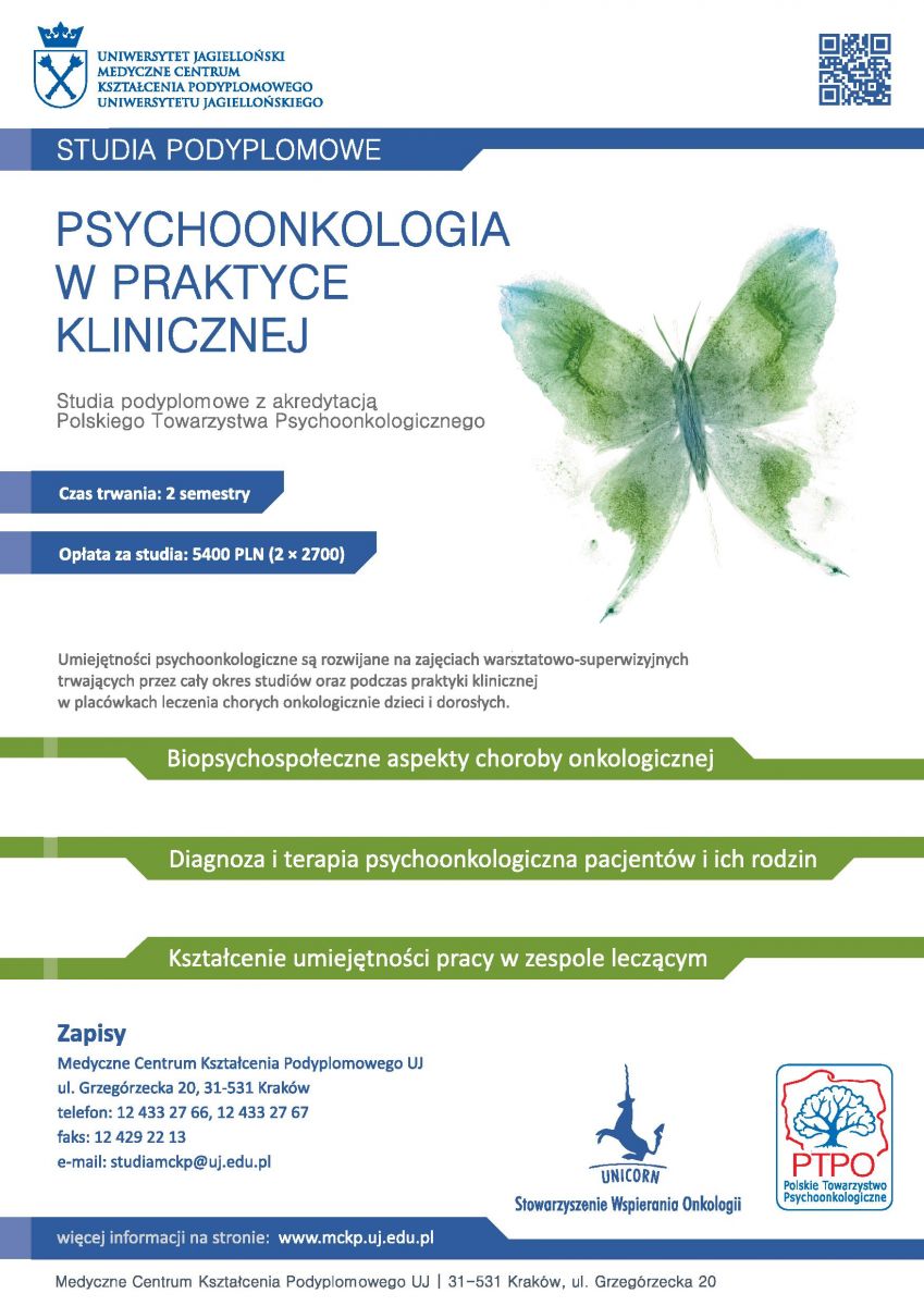 plakat studiów podyplomowych