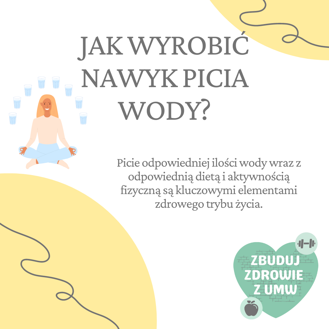 Jak wyrobić nawyk picia wody?