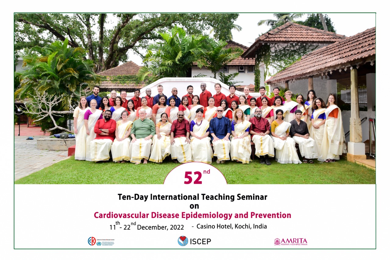 Uczestnicy "52th  Ten Day Teaching Seminar in Cardiovascular Disease Epidemiology and Prevention