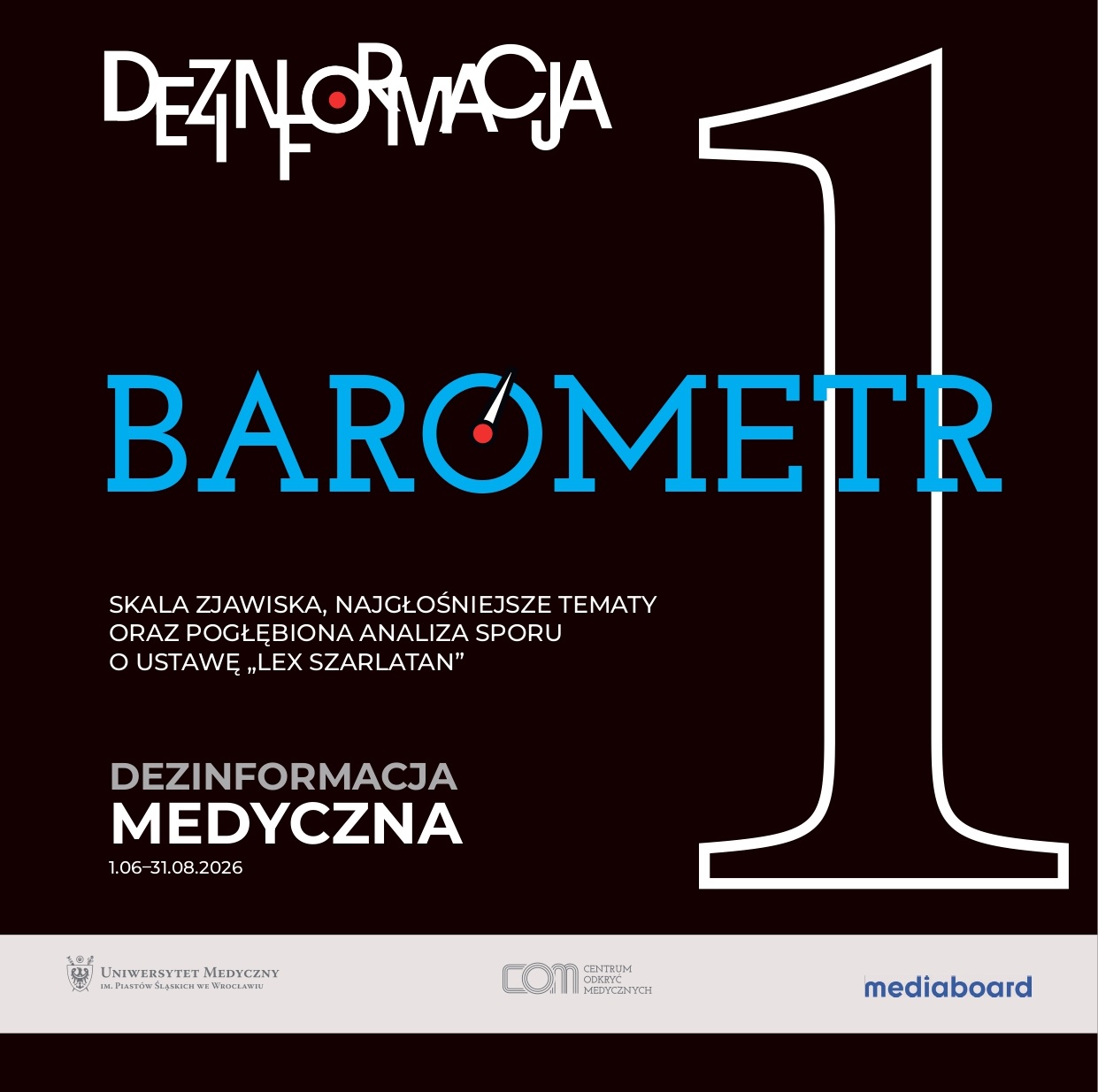 okładka raportu "Barometr dezinforamcji" no1