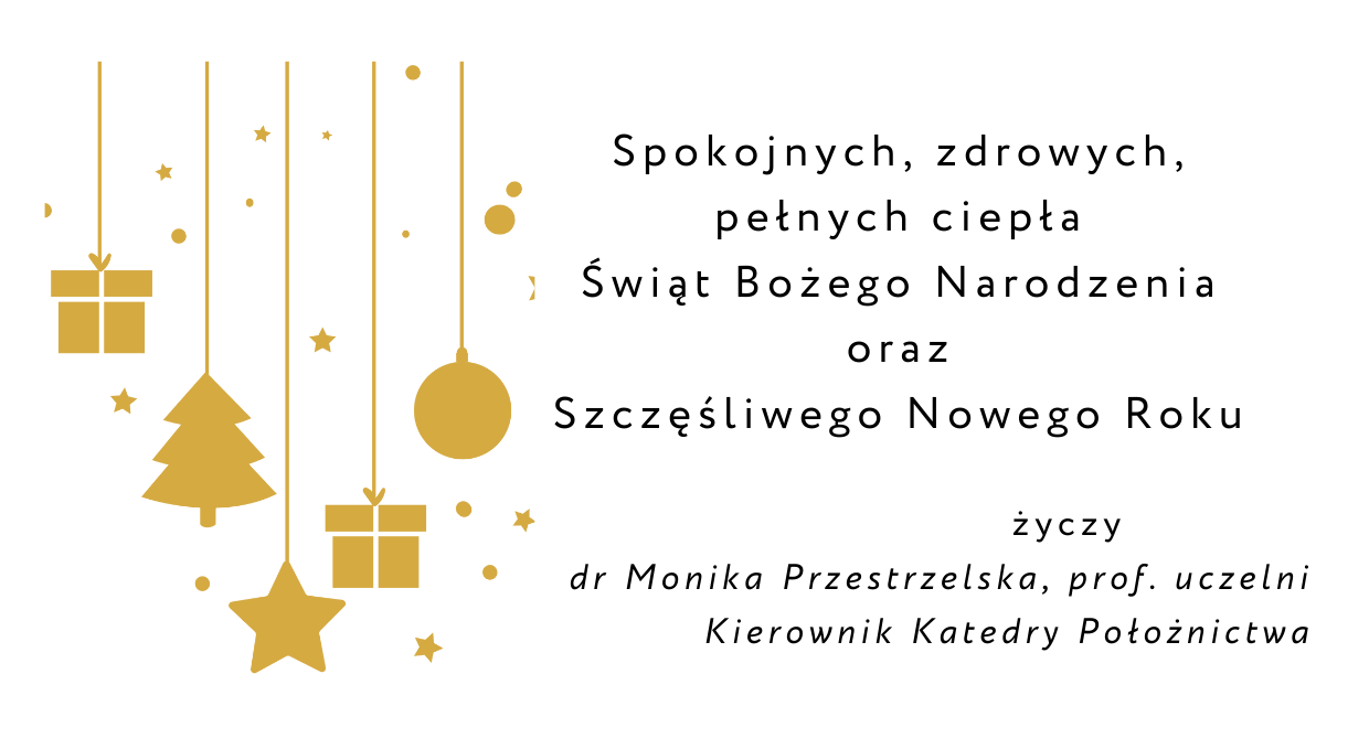kartka świąteczna - położnictwo