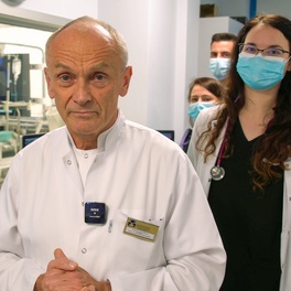 prof Ponikowski życzenia ze studentami