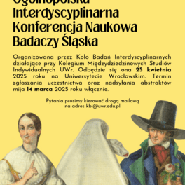 Konferencja Śląsk - plakat
