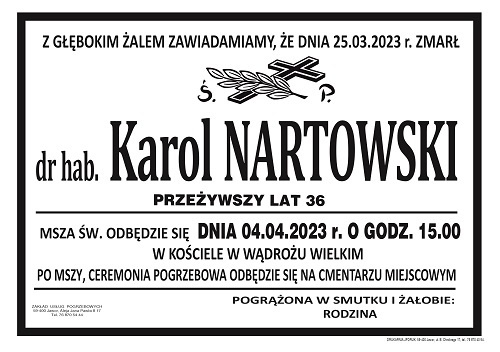 klepsydra Karol Nartowski