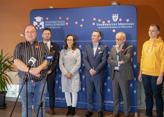 dr J Siuta prof K Kałwak dr A Jankowska Konsur dr Marcin Drozd prof P Ponikowski F Kedzierski (2).jpg