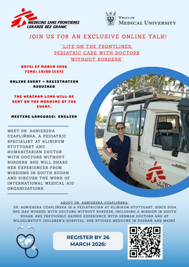 “Life on the Frontlines Pediatric Care with Doctors Without Borders” - Poster (1).png